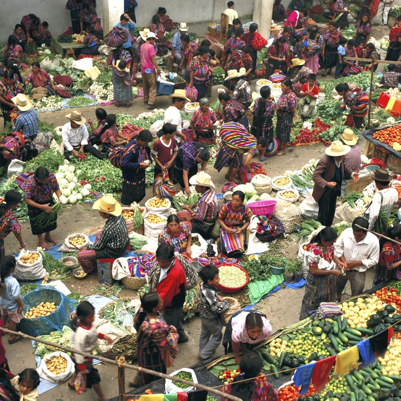 Carolyn Brown, Vegetable Market, Guatemala | Afterimage Gallery