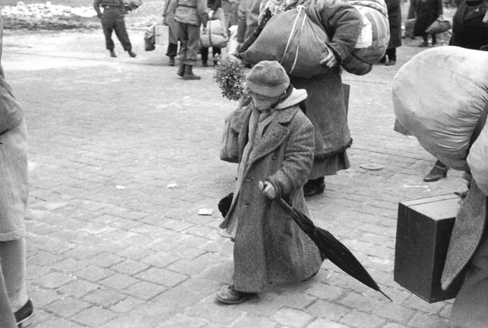 Russian Child Released from Concentration Camp