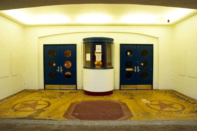 Peter Calvin, Ticket Booth, The Texas Theater