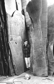 John Loengard, George Nakashima and boards
