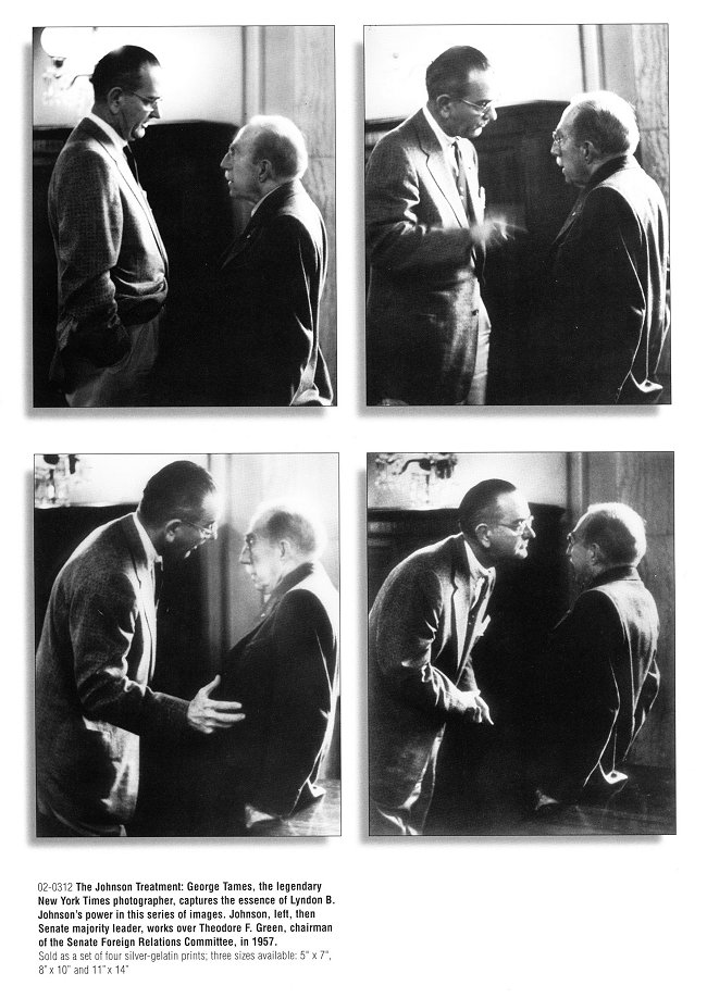 The Johnson Treatment: Lyndon B. Johnson and Theodore F. Green