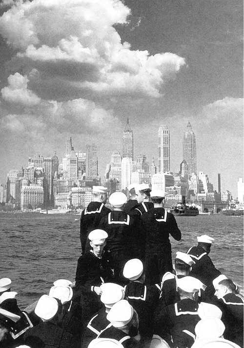 Sailors bound for Manhattan