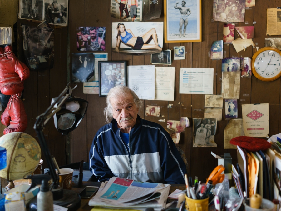 Norm Diamond, Doug at his Desk