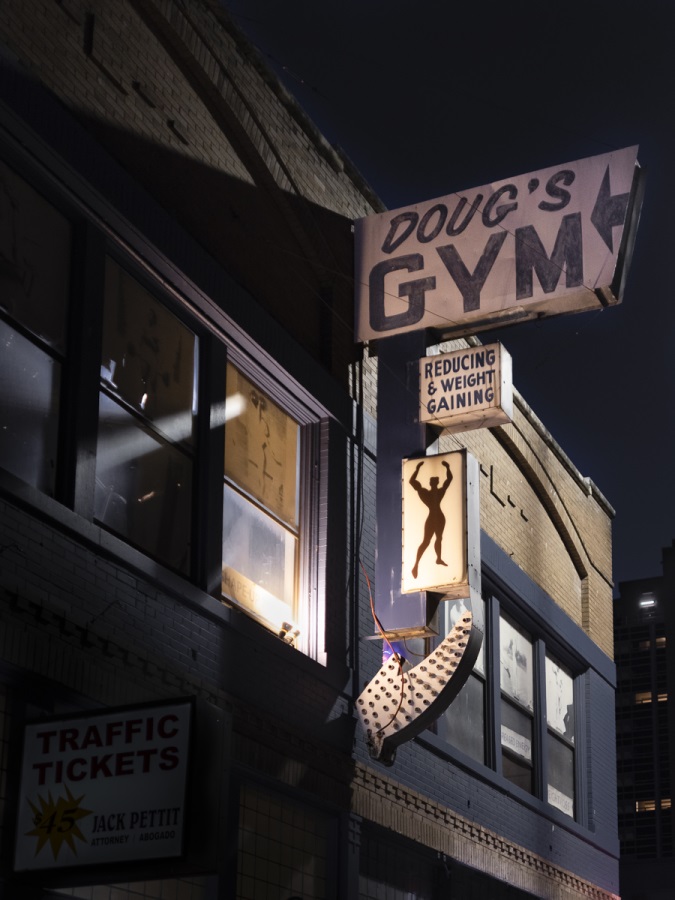 Norm Diamond, Dou'g Gym Sign