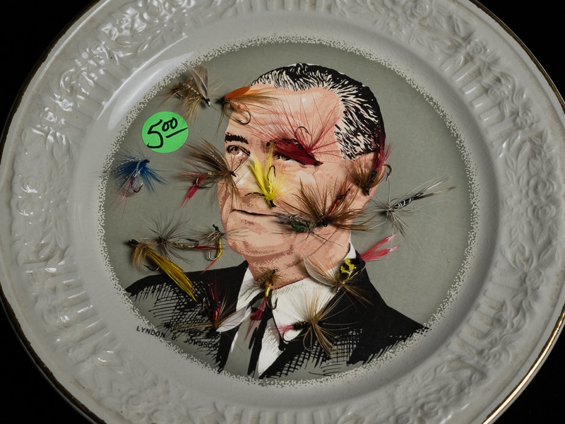 Norm Diamond, LBJ with Fishhooks