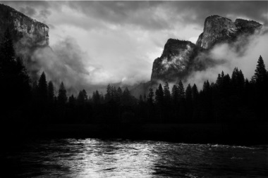 Gereald Hill, Sunset on the Merced, Yosemite