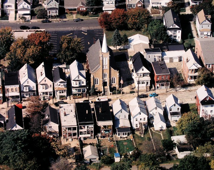 Owen Kanzler, Urban Neighborhood with Church