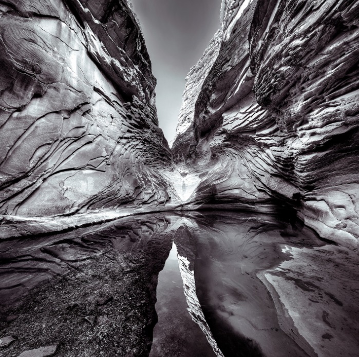 William Lesch, North Canyon and Reflecting Pool