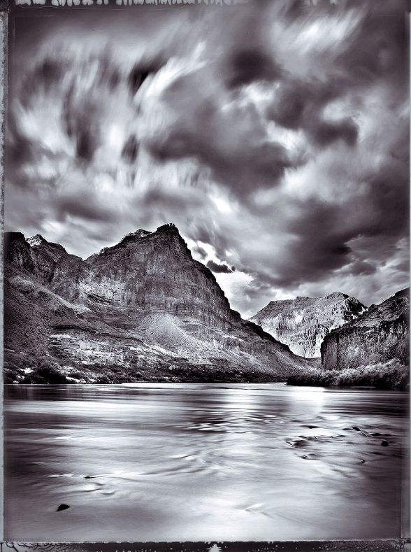 William Lesch, Stormclouds Approaching Whitmore Wash