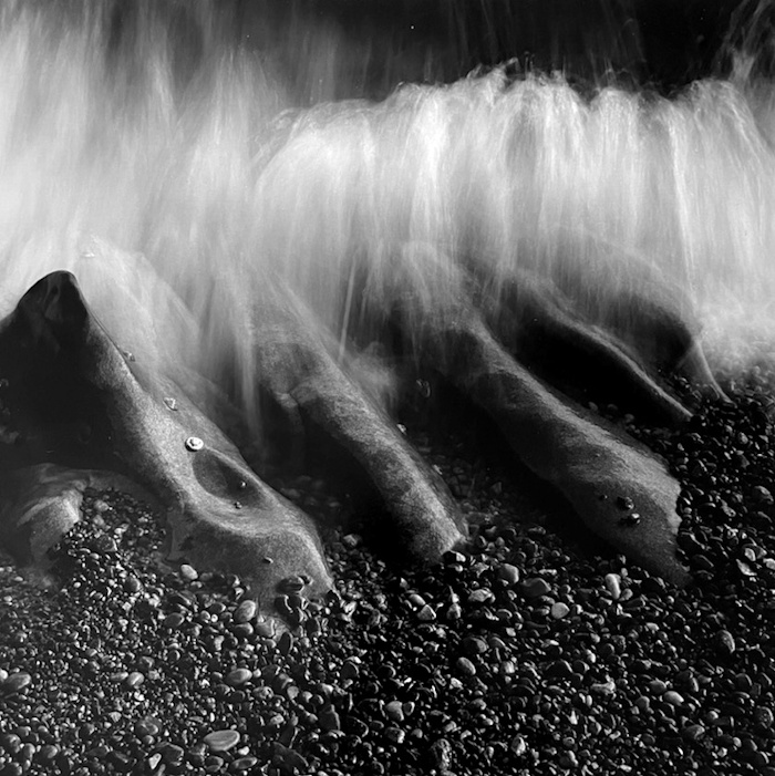 Ron Wohlaurer, Beach and Rocks | Afterimage Gallery