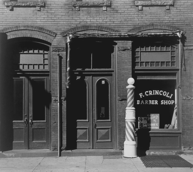 George Tice, Crincoli's Barber Shop