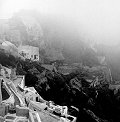 Oia in Fog, Santorini