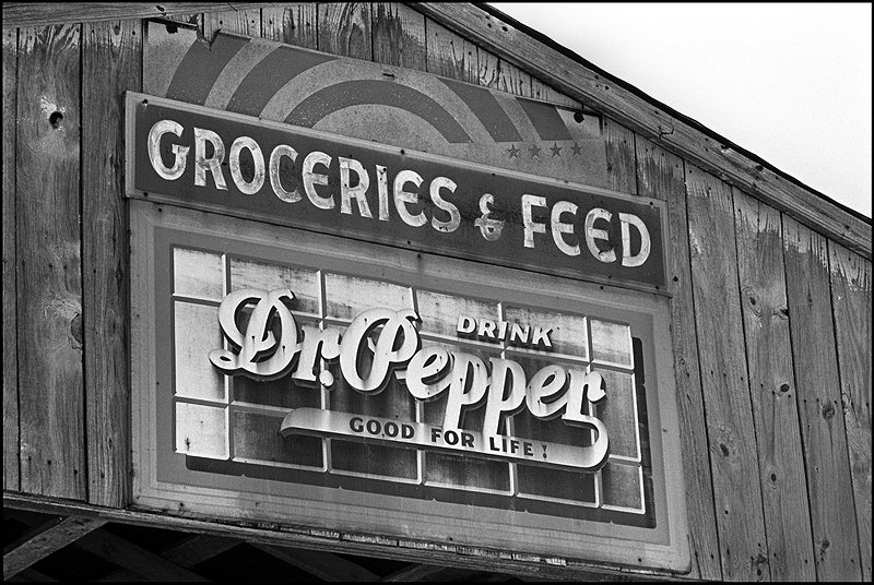 Gary Bishop, Dr. Pepper Sign