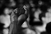 Gary Bishop, Jessie Jackson Follower's Power Fist