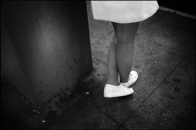 Gary Bishop, Nurse Waiting in Subway