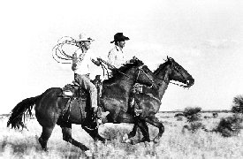 Alf Means and his Son, Bodie