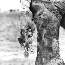 Alfred Gillette Means, Jr.'s Hand with Spurs